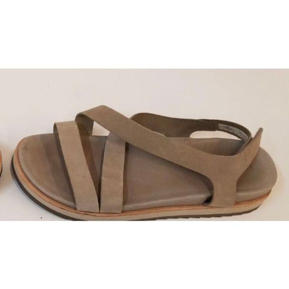 Merrell Juno Womens Backstrap Sandals Beige Tan Gray Size 8 - Picture 2 of 6